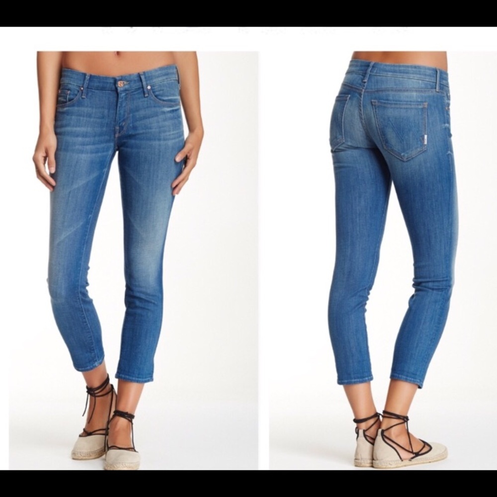 Mother jeans Rascal cuff Getaway
